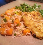Roasted Butternut Squash Brown Rice